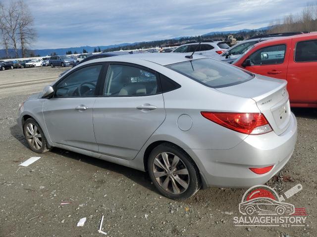 KMHCU4AE5DU434475 2013 HYUNDAI ACCENT photo no. 2