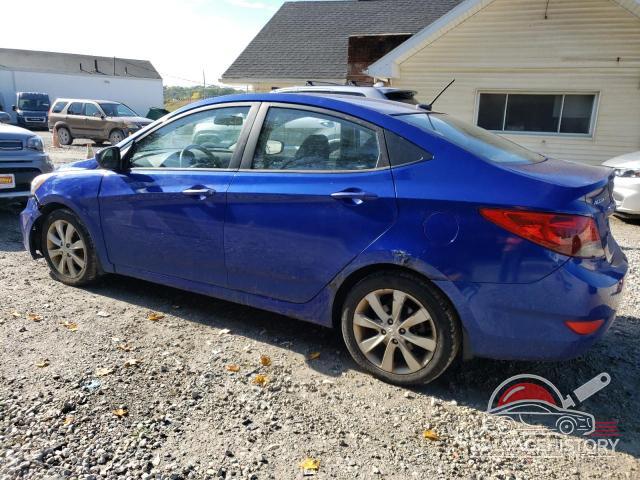 KMHCU4AE9DU452817 2013 HYUNDAI ACCENT photo no. 2