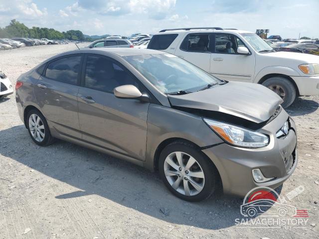 KMHCU4AE7EU668988 2014 HYUNDAI ACCENT photo no. 4