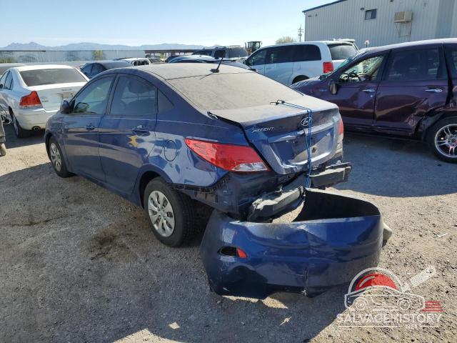 KMHCT4AE8FU922650 2015 HYUNDAI ACCENT photo no. 2