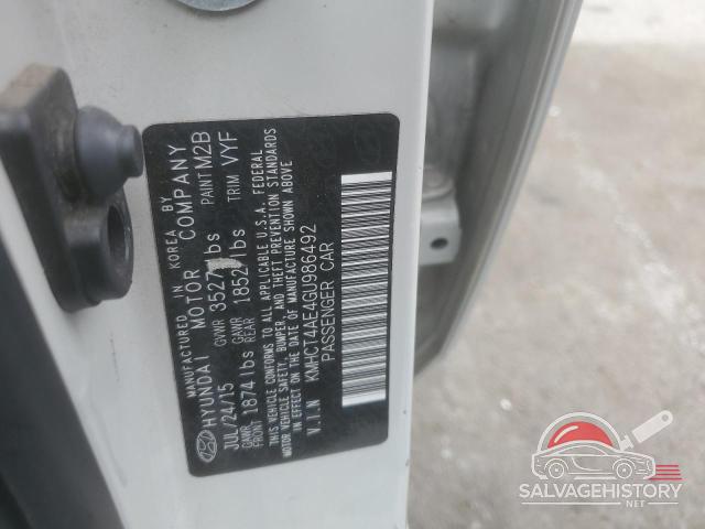 KMHCT4AE4GU986492 2016 HYUNDAI ACCENT photo no. 12