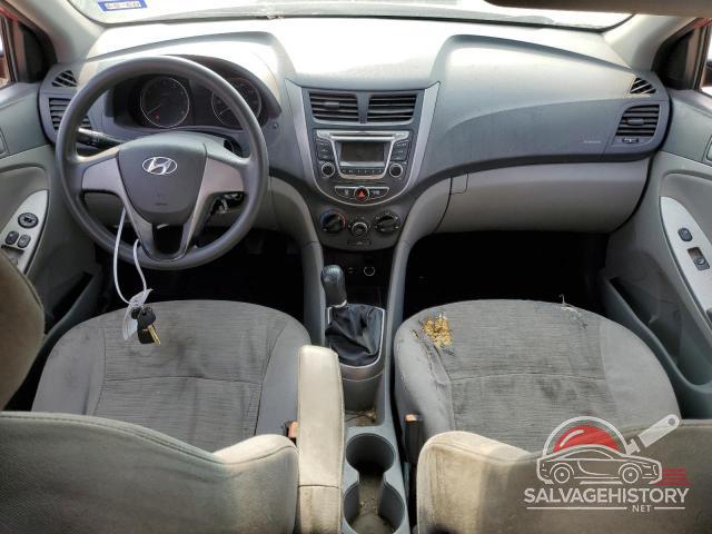 KMHCT4AE8GU962387 2016 HYUNDAI ACCENT photo no. 8