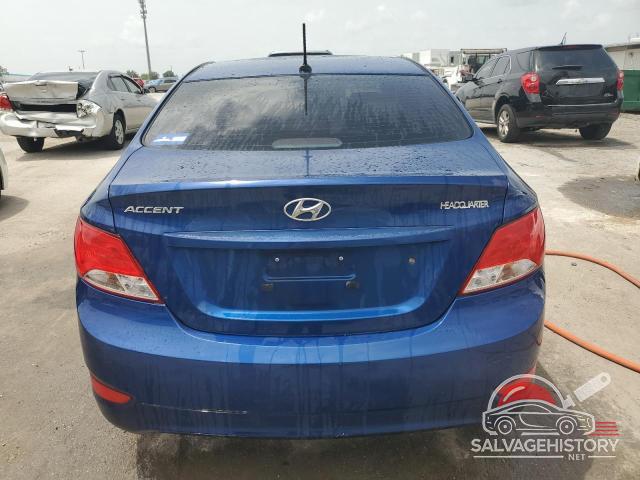 KMHCT4AEXGU066575 2016 HYUNDAI ACCENT photo no. 6