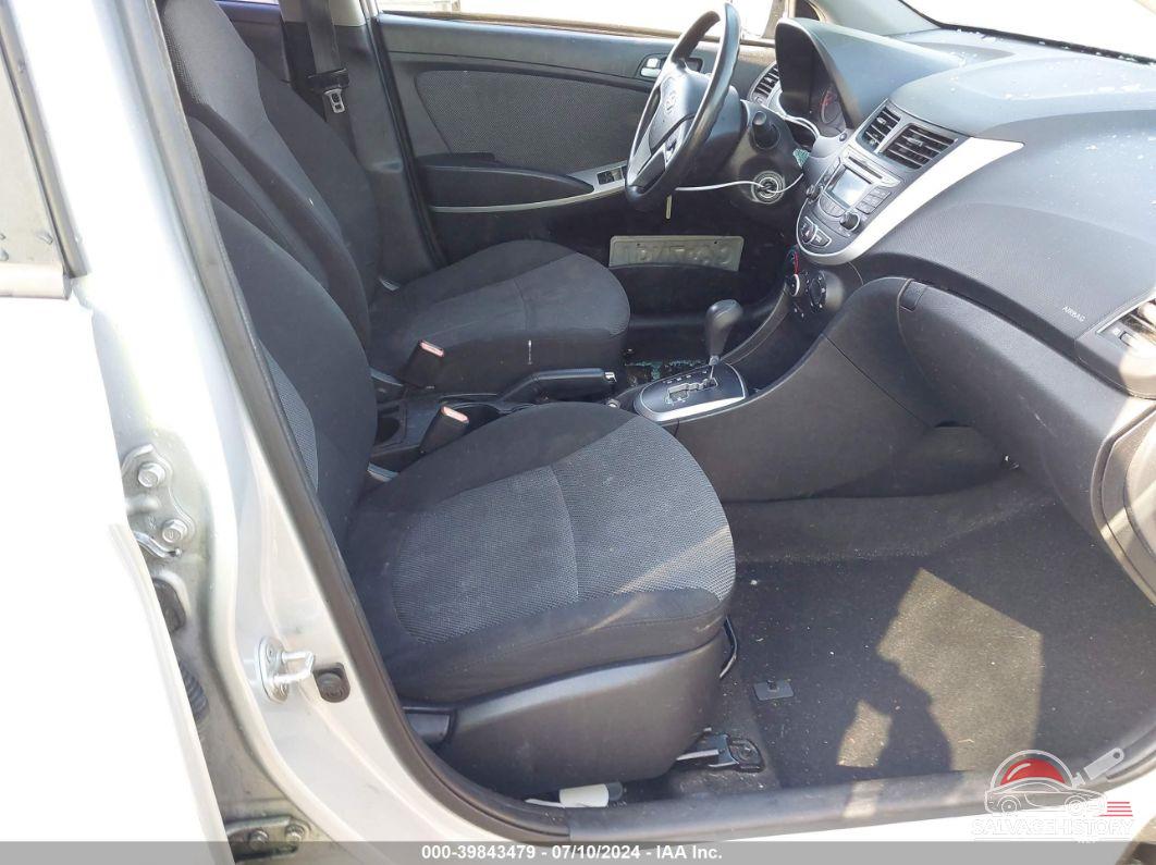 KMHCT5AE5DU114999 2016 HYUNDAI ACCENT photo no. 5