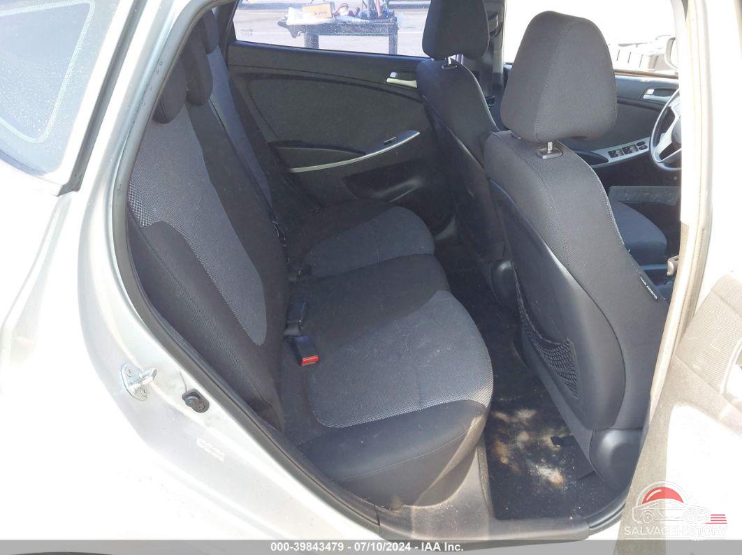KMHCT5AE5DU114999 2016 HYUNDAI ACCENT photo no. 8