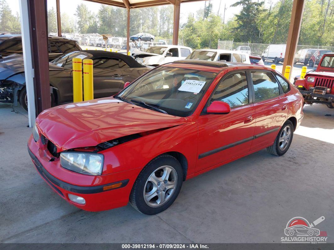 KMHDN55DX3U085143 2003 HYUNDAI ELANTRA photo no. 2
