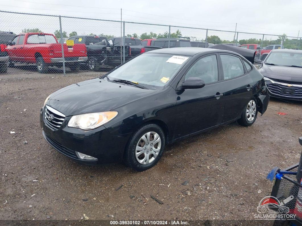 KMHDU4AD3AU158580 2010 HYUNDAI ELANTRA photo no. 2