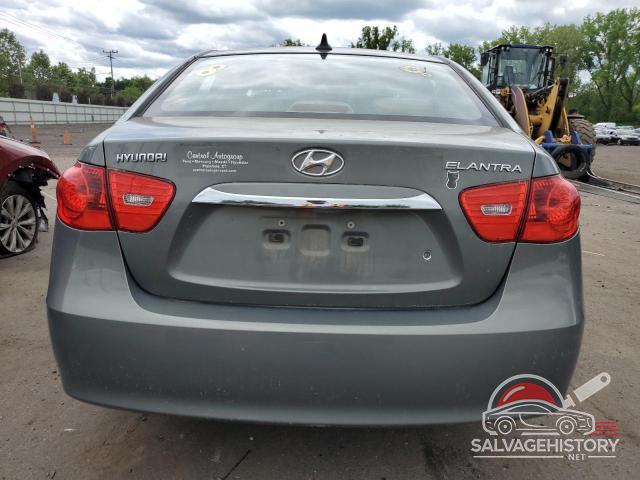 KMHDU4AD7AU868100 2010 HYUNDAI ELANTRA photo no. 6