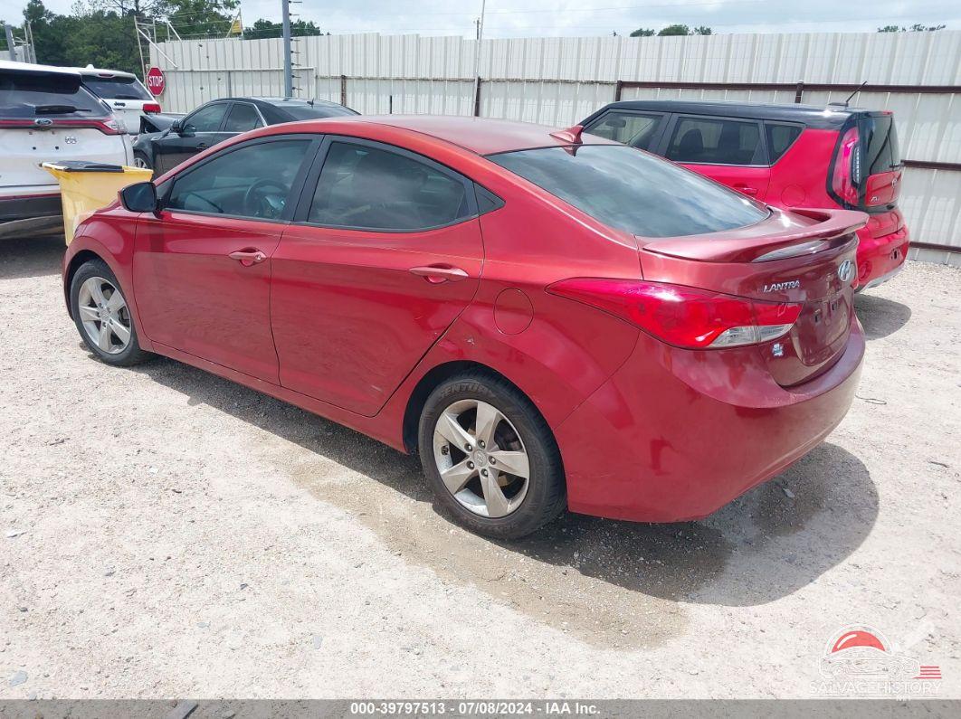 KMHDH4AE4BU105708 2011 HYUNDAI ELANTRA photo no. 3