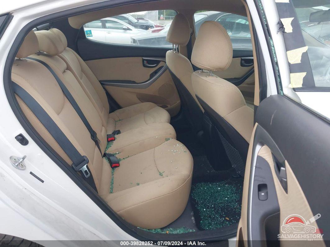 5NPDH4AE0CH112400 2012 HYUNDAI ELANTRA photo no. 8