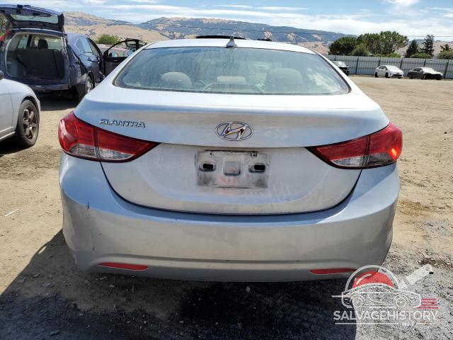 5NPDH4AE9CH064640 2012 HYUNDAI ELANTRA photo no. 6