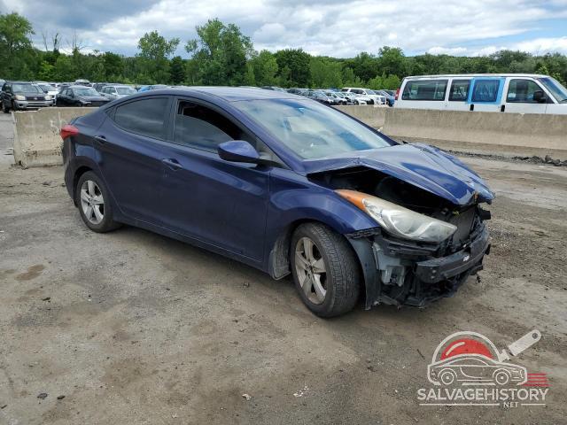5NPDH4AE9CH144911 2012 HYUNDAI ELANTRA photo no. 4
