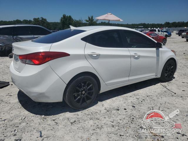 5NPDH4AEXCH150555 2012 HYUNDAI ELANTRA photo no. 3