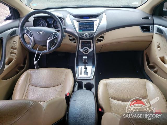 KMHDH4AE0CU313733 2012 HYUNDAI ELANTRA photo no. 8