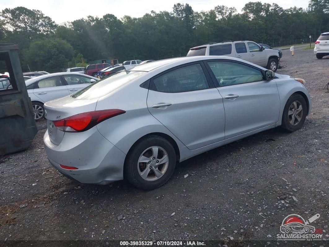 5NPDH4AE2EH482699 2014 HYUNDAI ELANTRA photo no. 4