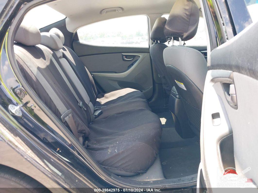 5NPDH4AE7EH546493 2014 HYUNDAI ELANTRA photo no. 8