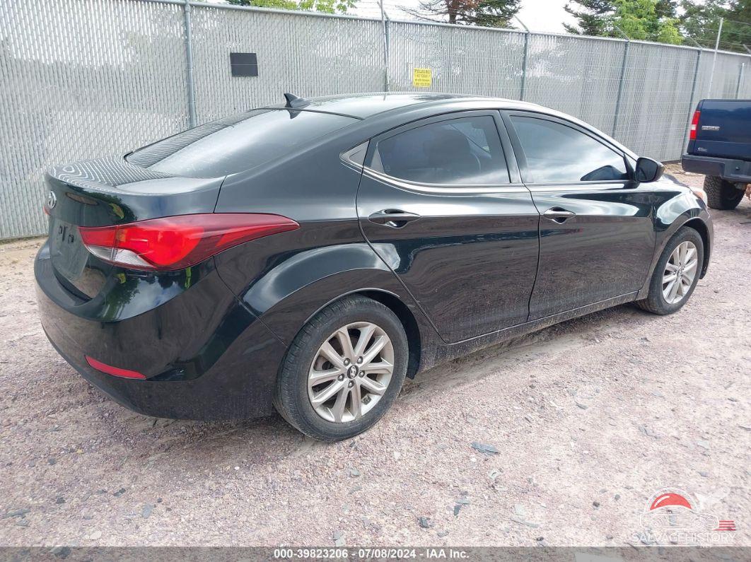 5NPDH4AE9EH540470 2014 HYUNDAI ELANTRA photo no. 4