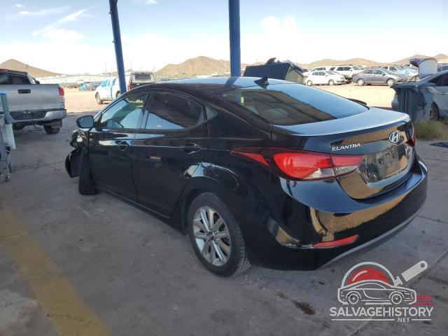 5NPDH4AE3FH640372 2015 HYUNDAI ELANTRA photo no. 2