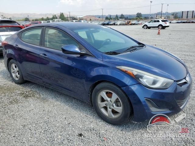 5NPDH4AE4FH564290 2015 HYUNDAI ELANTRA photo no. 4