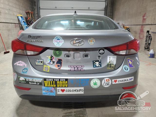 KMHDH4AE1FU415983 2015 HYUNDAI ELANTRA photo no. 6