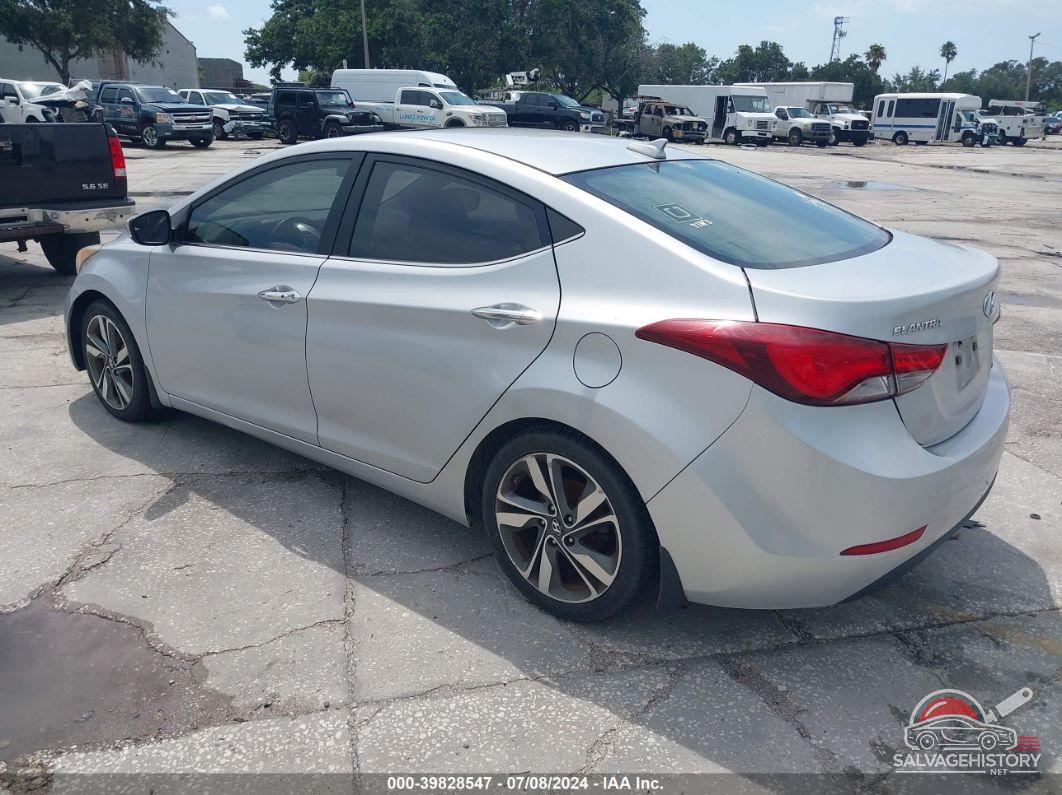 KMHDH4AE6FU382690 2015 HYUNDAI ELANTRA photo no. 3