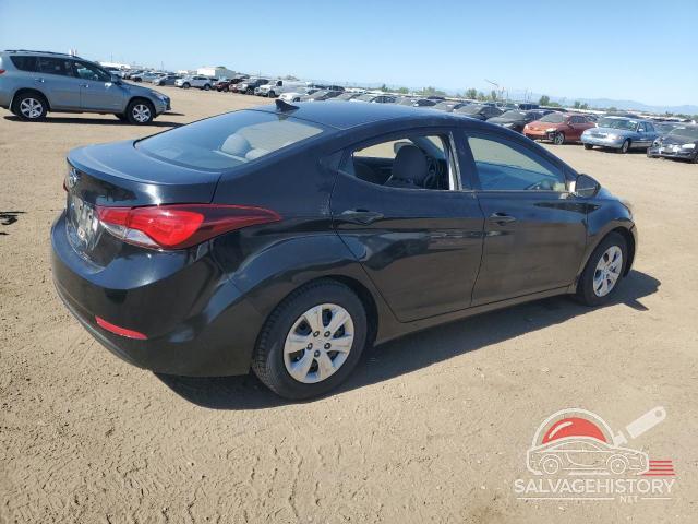 5NPDH4AE0GH679941 2016 HYUNDAI ELANTRA photo no. 3