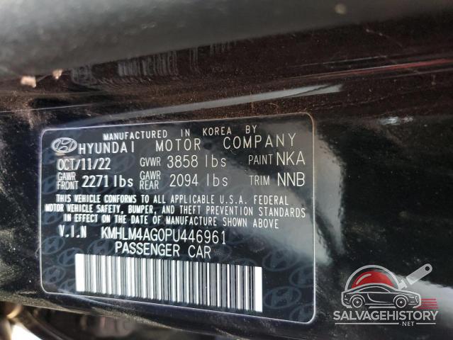 KMHLM4AG0PU446961 2023 HYUNDAI ELANTRA photo no. 12