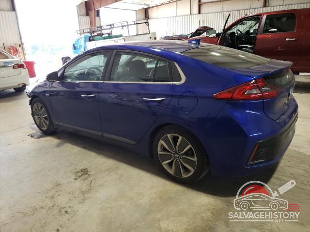 KMHC05LC7KU142658 2019 HYUNDAI IONIQ photo no. 2