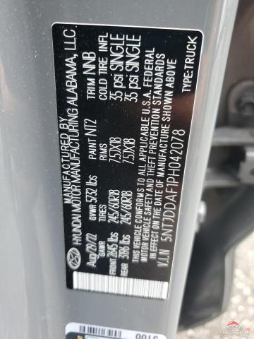 5NTJDDAF1PH042078 2023 HYUNDAI SANTA CRUZ photo no. 13