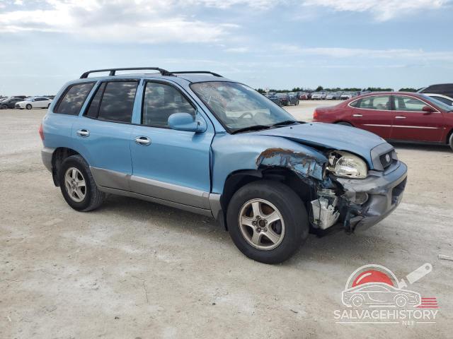 KM8SC13E63U549367 2003 HYUNDAI SANTA FE photo no. 4