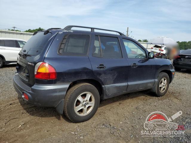 KM8SB12B94U787046 2004 HYUNDAI SANTA FE photo no. 3