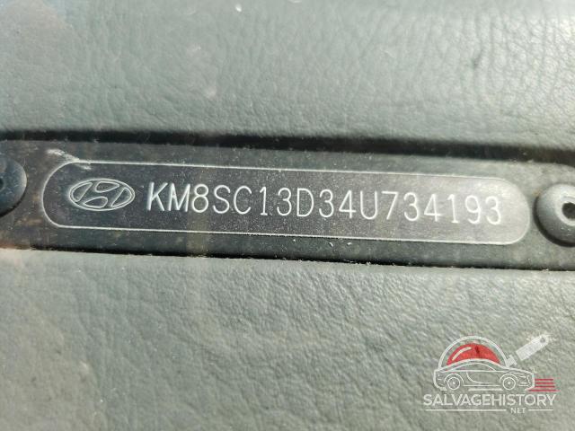 KM8SC13D34U734193 2004 HYUNDAI SANTA FE photo no. 13