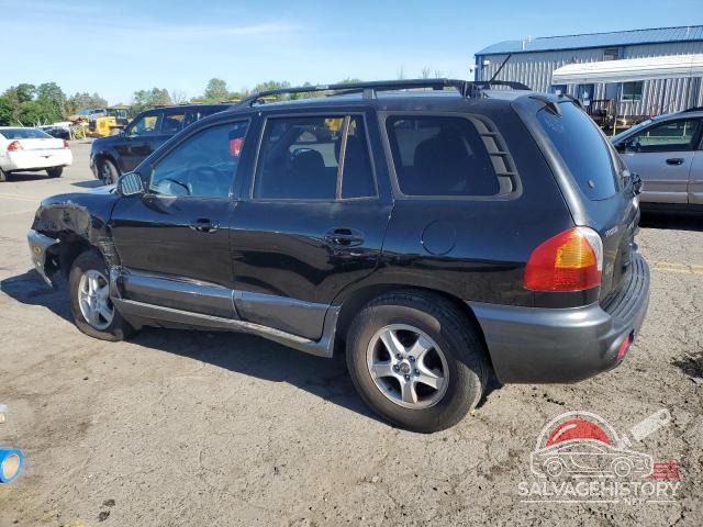 KM8SC73DX4U824587 2004 HYUNDAI SANTA FE photo no. 2