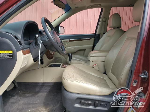 5NMSG13D28H143987 2008 HYUNDAI SANTA FE photo no. 7