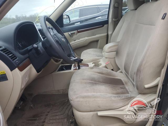 5NMSG73D79H314978 2009 HYUNDAI SANTA FE photo no. 7