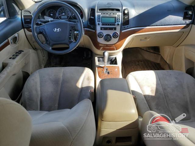 5NMSG73D79H314978 2009 HYUNDAI SANTA FE photo no. 8