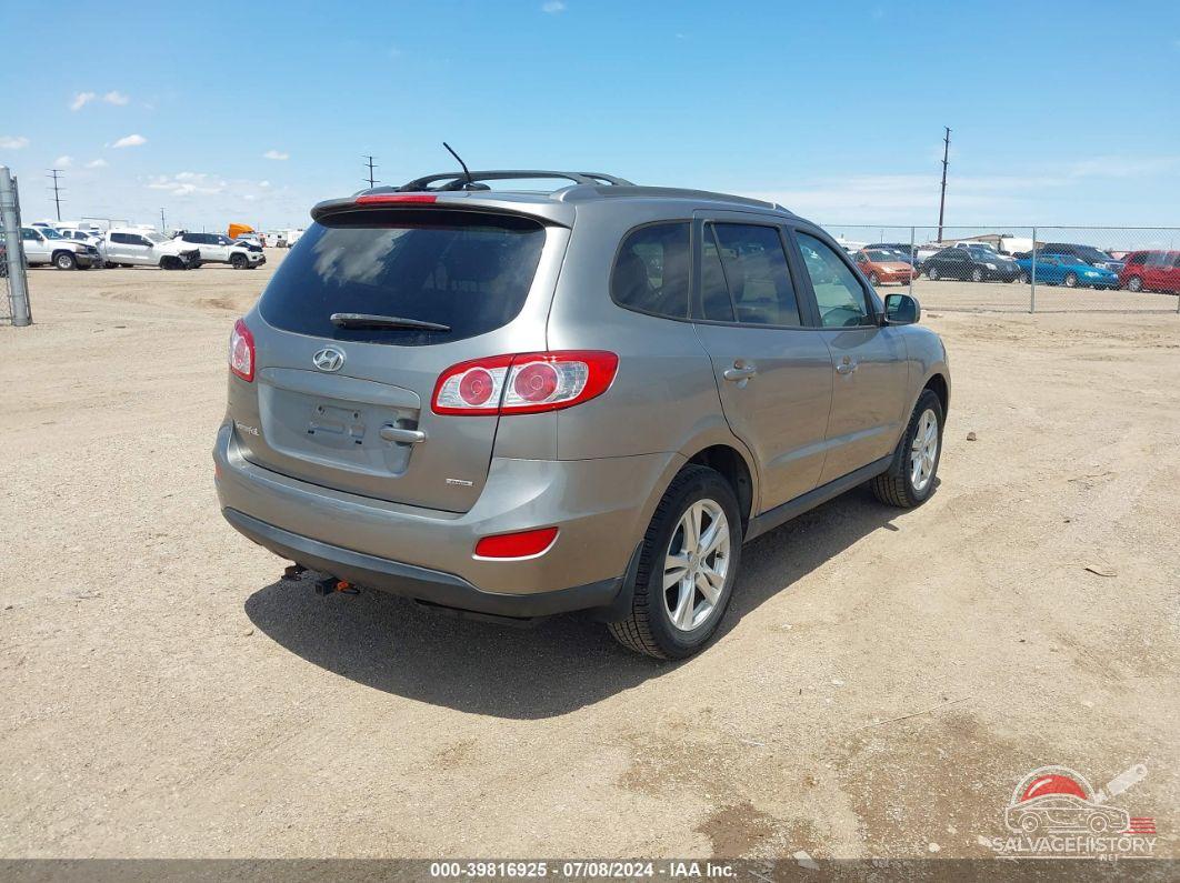 5XYZHDAGXCG108580 2012 HYUNDAI SANTA FE photo no. 4