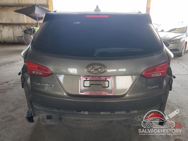 5XYZU3LB7DG006212 2013 HYUNDAI SANTA FE photo no. 6