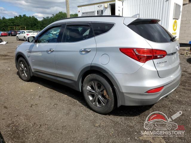 5XYZUDLBXEG224443 2014 HYUNDAI SANTA FE photo no. 2