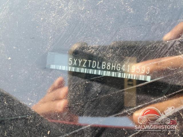 5XYZTDLB8HG419593 2017 HYUNDAI SANTA FE photo no. 13