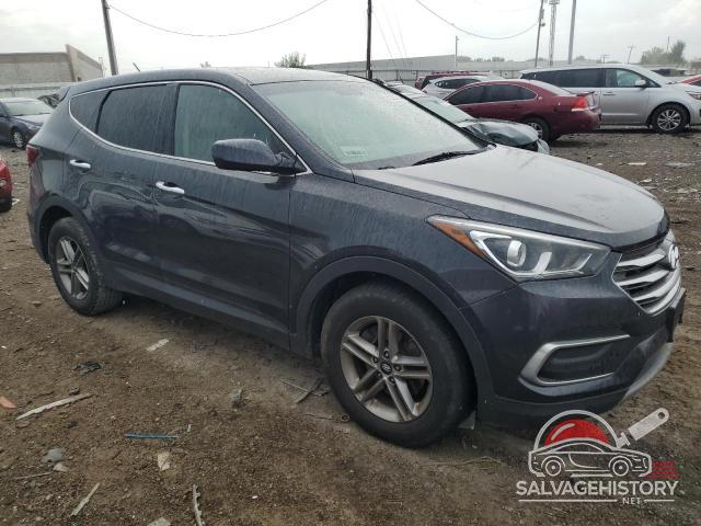 5XYZT3LB8JG572894 2018 HYUNDAI SANTA FE photo no. 4