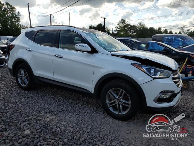 5XYZUDLB3JG518180 2018 HYUNDAI SANTA FE photo no. 4