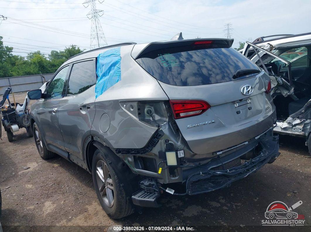 5NMZU3LB9HH006207 2017 HYUNDAI SANTA FE SPORT photo no. 3