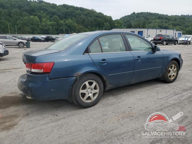 5NPEU46F46H147236 2006 HYUNDAI SONATA photo no. 3