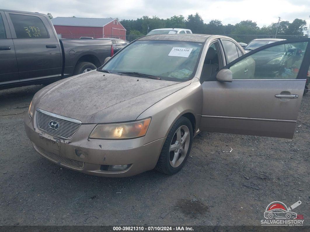 5NPEU46F56H019698 2006 HYUNDAI SONATA photo no. 6