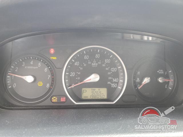 5NPET46C47H275728 2007 HYUNDAI SONATA photo no. 9