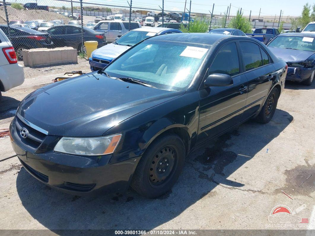 5NPET46C38H393741 2008 HYUNDAI SONATA photo no. 2