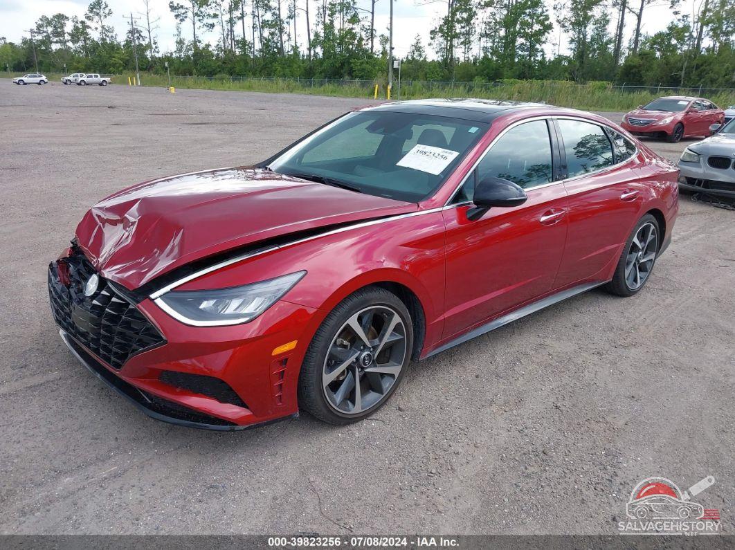 KMHL44J25PA278935 2023 HYUNDAI SONATA photo no. 2