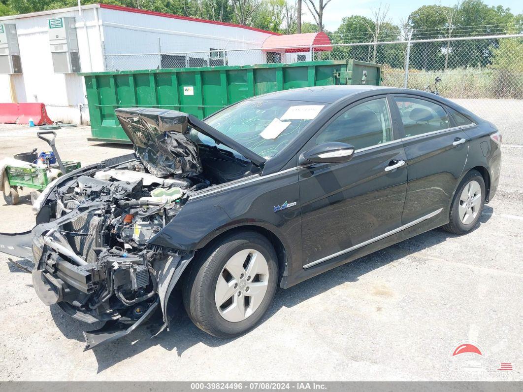 KMHEC4A4XCA037198 2012 HYUNDAI SONATA HYBRID photo no. 2