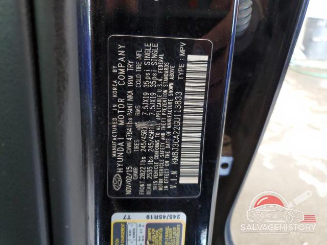 KM8J3CA22GU113833 2016 HYUNDAI TUCSON photo no. 14